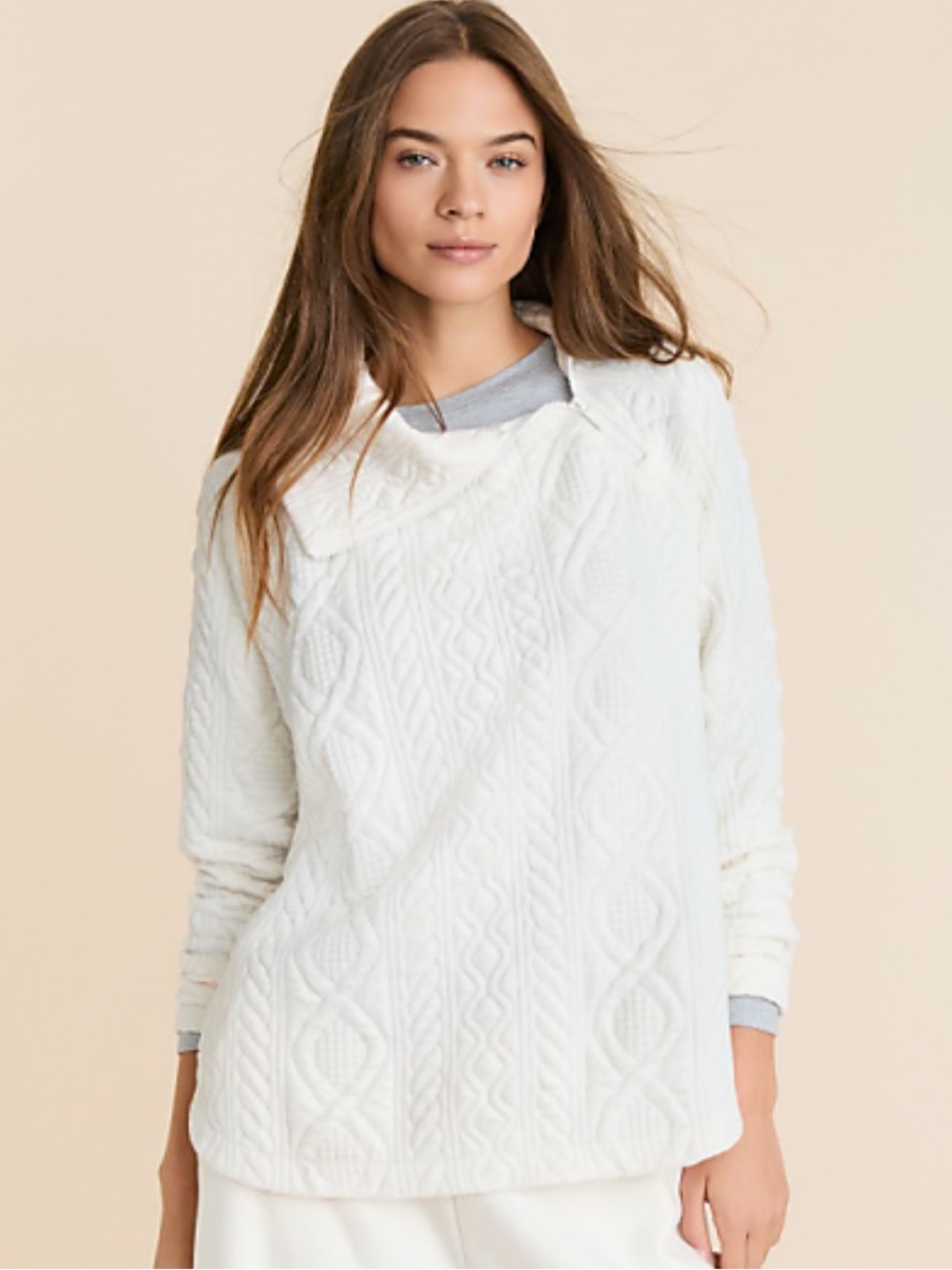Lou & Grey Alpine Zip Tunic Top
Size: Medium